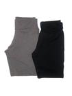 Kit Com 2 Shorts Legging Feminino