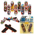 Kit com 2 Skate Dedo Profissional Prodeck Fingerboard e Lixa