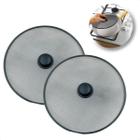 Kit Com 2 Tampa Protetora De Frituras Telada Aramada Panela Frigideira Grande 29cm