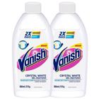 Kit com 2 Tira Manchas Gel Vanish Crystal White 500ml Cada