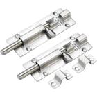 Kit com 2 Trancas / Ferrolho em Aço Inox 2.5 Polegadas
