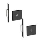 Kit com 2 Und Fechadura Trava Tetra Quadrada ZM 11500 Pado