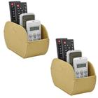 Kit com 2 unid de Porta Controle Remoto Organiz. Mesa Vayly - Office Designer