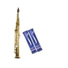 KIT COM 2 UNID. PALHETA VANDOREN TRADICIONAL SAX SOPRANO Dureza:1.5