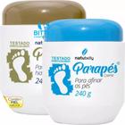 Kit Com 2 Unidades CREME PARAPÉS (Afina + Tratamento) NATUBELLY