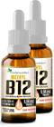 Kit Com 2 Vitamina B12 Sublingual (Metilcobalamina) 20ml - Flora Nativa do Brasil
