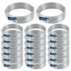 Kit Com 20 Arame Galvanizado Nº16 Bwg 16 Fio 1,65Mm Liso 1Kg