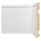 Kit com 20 Barras Rodapé Mdf 2002 Moldufama 15mmx20cm Metro Linear 48m Branco