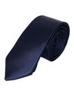 Kit com 20 gravata azul marinho cetim eventos e casamentos
