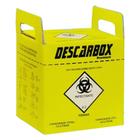 Kit com 20 und Coletor de Material Perfuro Cortante Descarbox 03lts