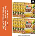 KIT COM 23 UNIDADES SOPA VONO SABOR ABÓBORA COM CARNE 17g