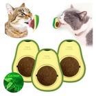 Kit Com 3 Abacate Lambe-lambe Catnip Para Gatos Erva Do Gato