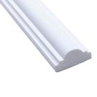 Kit com 3 Barras Rodameio de Poliestireno 4,1cm X 20mm Liso 7,2m