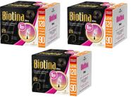 Kit com 3 Biotina 30Mcg 120 Cápsulas Softgel - La San-Day