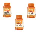 Kit com 3 Biotina 60Cápsulas - Duom