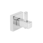 Kit com 3 Cabides Inox Square SQ12060 Ducon Metais Cromado - Clic Metais