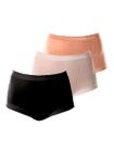 Kit com 3 Calcinhas Demillus 26406 Colorido