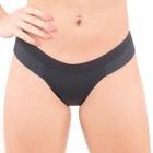 KIT com 3 Calcinhas modelo tanga em microfibra Lutestil .