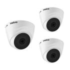 Kit Com 3 Cameras P/ Sistema De Cftv Vhd 1120 D G7 Intelbras