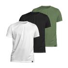 Kit com 3 Camiseta Algodão Sportswear Muvin - Masculino - Mais Conforto para seu Treino e Caminhada