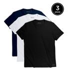 Kit com 3 Camisetas Básicas PLC Misto