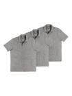 Kit com 3 Camisetas Polo Masculina Hering N3a7