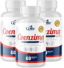 Kit Com 3 - Coenzima Q10 100Mg Por Porção 60 Cápsulas Celliv