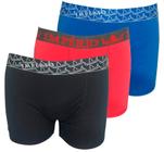 Kit Com 3 Cueca Boxer Catton Penteado Sortido