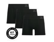 Kit  com 3 cueca Boxer Zee Rucci Microfibra sem costura Adulto