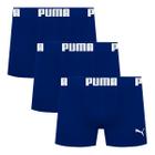 Kit com 3 Cuecas Boxer Sem Costura Microfibra Puma