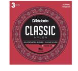 Kit com 3 Encordoamento Daddario Violão Nylon EJ27N-3d - D'addario