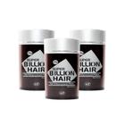 Kit com 3 Fibras de Queratina em Pó Super Billion Hair 25g