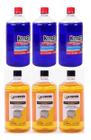 Kit Com 3 Fluidos E 3 Detergentes Test/ E Limpeza Injetores 1 Litro - Kitest