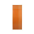 Kit com 3 Folhas de Porta Madeira Decorada 210x90cm Espessura 3,5cm Mantiqueira Mgm