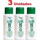 Kit com 3 Gel 15 Ervas Com Sebo de Carneiro Bio Instinto 200g