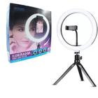 Kit Com 3 Iluminadores Ring Light 12 162 Leds Dimelizavel - Exbom