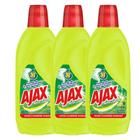 Kit com 3 Limpador Diluível Ajax Fresh Lemon 500ml Cada