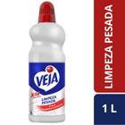 Kit com 3 Limpadores Veja Limpeza Pesada Cloro Ativo 1L