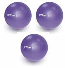 Kit Com 3 Overball Bola PVC Tonificadora De Pernas 25cm Roxa