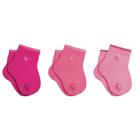 Kit Com 3 Pares De Meias Lupo Com Punho Soft De Algodão Infantis Masculina e Feminina Kids