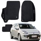 Kit com 3 Peças de Tapetes Emborrachados Automotivos Fiat Punto 2012 a 2023 - F02.072 - Ecotap