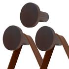 Kit com 3 Penduradores Suporte Fixador Multiuso de Parede 4cm para Pendurar Espelho Acessórios Bolsas