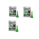 Kit com 3 Pipeta Antipulga e Carrapato Frontline Plus - Gato 0,5ml