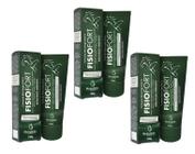 Kit com 3 Pomada Massageadora FisioFort 150g Cada