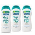 kit com 3 Protetor Solar Corporal Sundown Praia e Piscina 200ml FPS 50