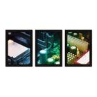 Kit Com 3 Quadros - Placa Eletrônica - 106kq02p