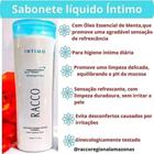 Kit com 3 sabonetes intimo feminino racco 1006