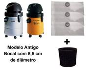 Kit Com 3 Sacos Descartáveis Aspirador De Pó Electrolux A20 GT 3000 + Filtro Motor