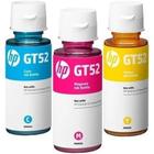 Kit Com 3 Tintas Para Recarga De Impressora Colorido Gt52
