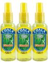 Kit com 3 Unidades Coala Odorizante de Ambiente Spray Citronela 120 Ml